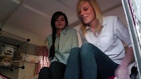 A dripping pussy is best! These three get hot and dirty and don'_t stop until they all get...