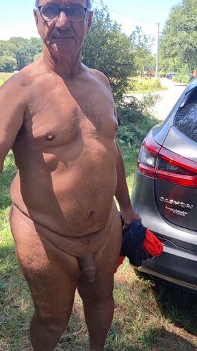 Exhibited naked nature