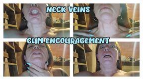 NECK VEINS - SEDUCTION - CUM ENCOURAGEMENT