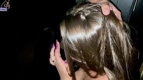 WIVES SUCK STRANGER IN THE GLORY HOLE IN FRONT OF THEIR CUCKOLD HUSBANDS