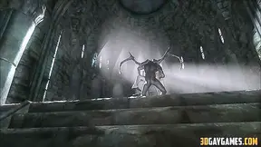 Moonlit Submission: Vampire Claims Human in Fiery Night Tryst