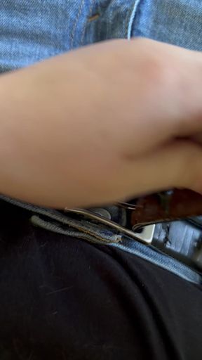 Handcuffed in jeans