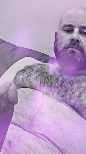 Hairy Bear Cub with a Big Cock