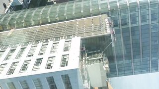 point of view Fucking into Front of a Window into New York City so the Whole City Can View