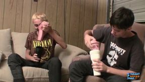 StraightNakedThugs Horny Lads Chad Turner And Dakotah Perrie Fuck Their Favorite Together