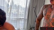 Tattooed Damian Dragon Barebacks Sakurao Horny Hole