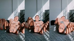 lesbian dildo all over my ass