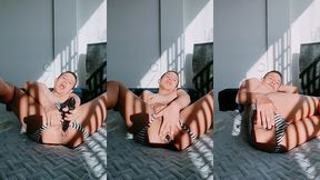 lesbian dildo all over my ass