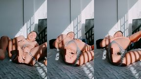 lesbian dildo all over my ass