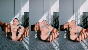 lesbian dildo all over my ass