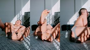 lesbian dildo all over my ass