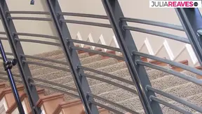 Redhead MILF never fucked anal with such a black monster cock