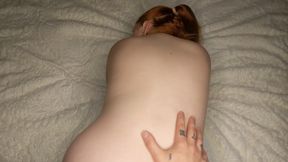 Cum on asshole