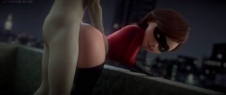Helen Parr huge ass doggystyle anal sex - Incredibles (FpsBlyck)