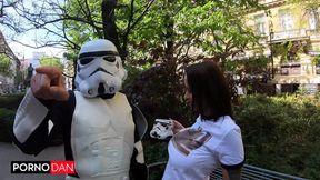 Massive Tits Star Wars Addict Jennifer Mendez Epic Anal & Squirting Threesome - Porno Dan 4K