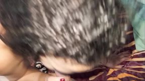 Hot Latina couple's deep anal intimacy