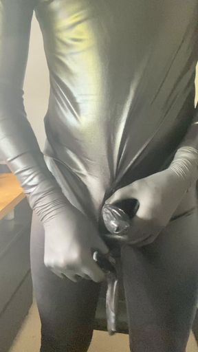 Zentai Jerking &quot;look into my eyes&quot;