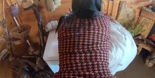 Milfycalla Fucked in Ripped Pantyhose &amp; Downjacket by Her Boss Office Cheating Fetish