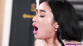 ”WAtch this fantastic all babe Asian group sex with Lulu Chu & more”