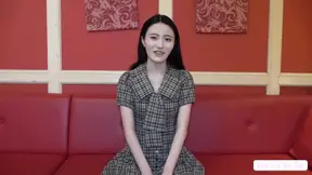Pure white beauty with porcelain skin and natural charm leaves an