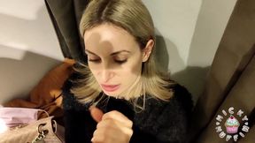 Blowjob in the Shopping Centre