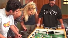 Insatiable Blonde Coed Kelly Takes Every Cock Offered