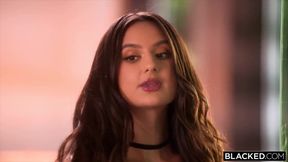 BBC Crushes Eliza's Throat Gym Blowbang Choke Fest