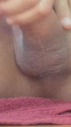 Hotsportfitboy Tantric Self Massage: Slow Edging Big Cock to Intense Moans &amp; Massive Cumshot   Clip 2