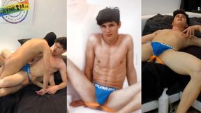 18yo German hairless slim Twink with 2 dicks in ass DOUBLEPENETRATION