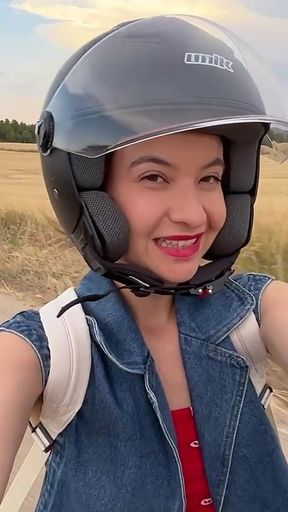 I Take Out My Stepbrother's Dick on the Motorcycle