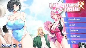EP-5"LIFEGUARD HOLIC GAMEPLAY!NTR! HENTAI GAME! I fuck my employee and her bestfriend!