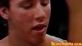 Vintage gay Jennings craves for my cock so I shoved it into his ass and mouth