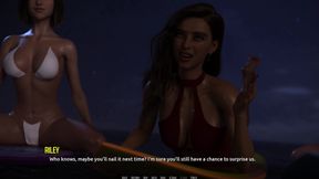 Dominos Beach 6: Jhon Night Surfing First Time & Zoe Cave Hookup