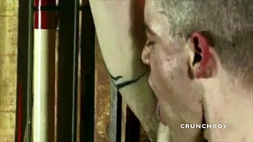 3 hard fist and hars sex session in backroom with bear muscle boys