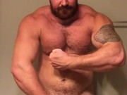 Hung Hard Bodybuilder Naked Posing P1 OnlyfansBeefBeast