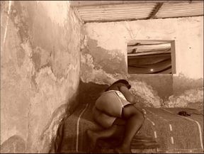 Fat Tranny Squats PSP Controller Deep Ass Destroy Gape Gush