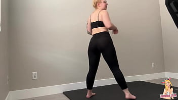 Stretch in see through pants