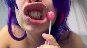 My Indian Wife Is at Home Sucking the Lollipop Then Masturbating with It and Having an Orgasm