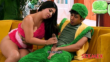 SEXMEX - SEX WITH HER STEPSON . Elizabeth Marquez