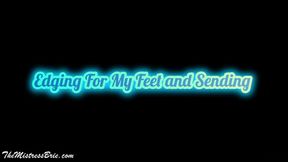 Edging for my feet and sending