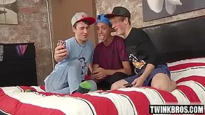 Gigantic Dong Teens 18+ Three-some And Ejaculation
