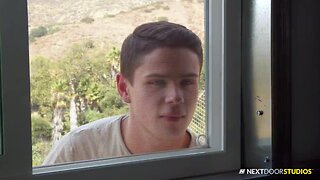 Nextdoortwink - caught jacking after school