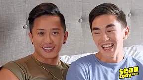 Pierced Helps With Hard Slamming With Cody Seiya And Sean Cody