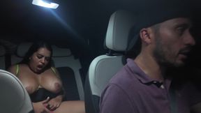 I Had My Uber Driver Fuck Me and Make Me Cum While Driving - Lalucero