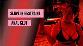 Slave In Restraint - Anal Slut