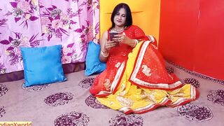 My punjab Hottie aunty hidden sex with her unmarried devor