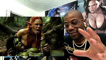 Delicious Big Breast Short Stack Cum Shooting Goblins Getting Their Wet Cocks Fucked And Deepthroated, AI Generated