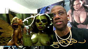 Delicious Big Breast Short Stack Cum Shooting Goblins Getting Their Wet Cocks Fucked And Deepthroated, AI Generated