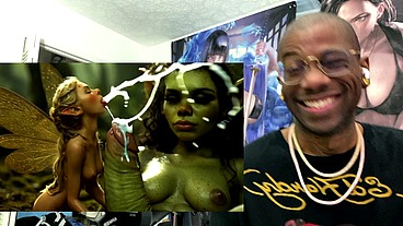 Delicious Big Breast Short Stack Cum Shooting Goblins Getting Their Wet Cocks Fucked And Deepthroated, AI Generated