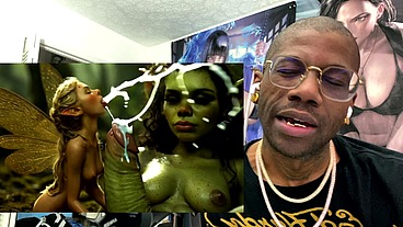 Delicious Big Breast Short Stack Cum Shooting Goblins Getting Their Wet Cocks Fucked And Deepthroated, AI Generated